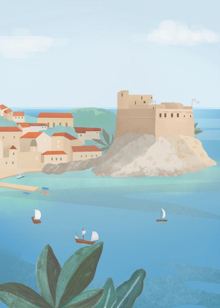 Dubrovniks fästning | Canvas