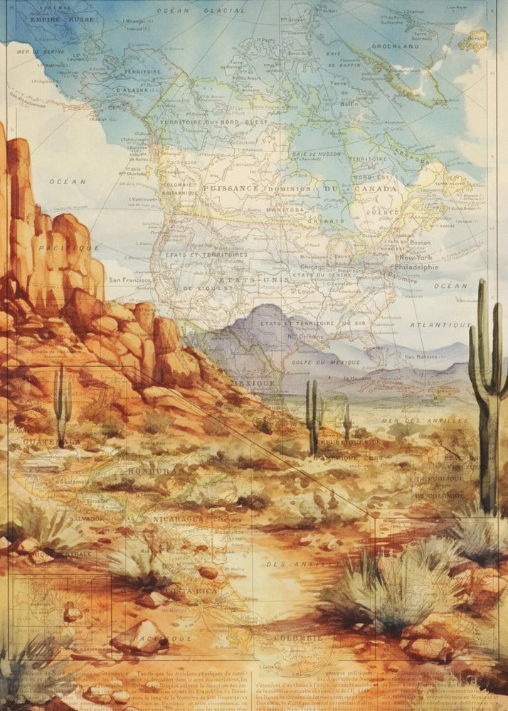 Arizonas ørken | Lærredsbilleder