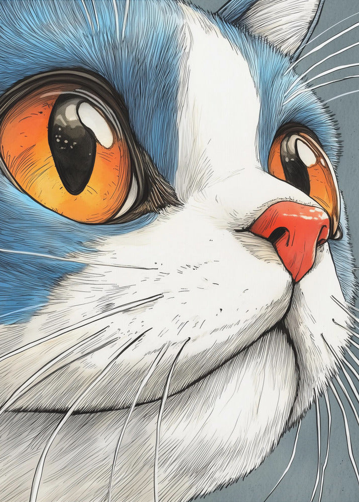 Cat Lily | Poster