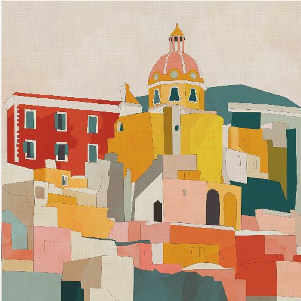 Procida Italia-kopier | Lerretsbilder