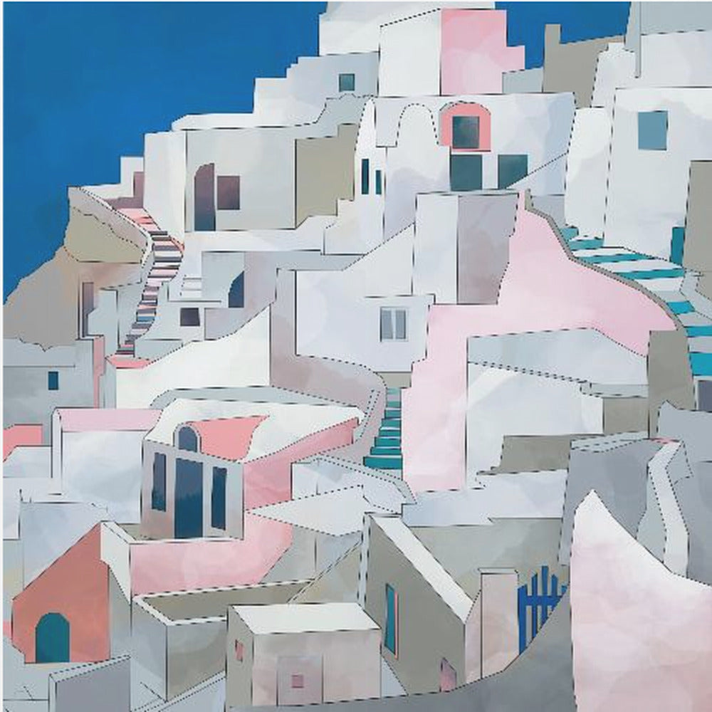 Santorini7x7 | Impresiones en Lienzo