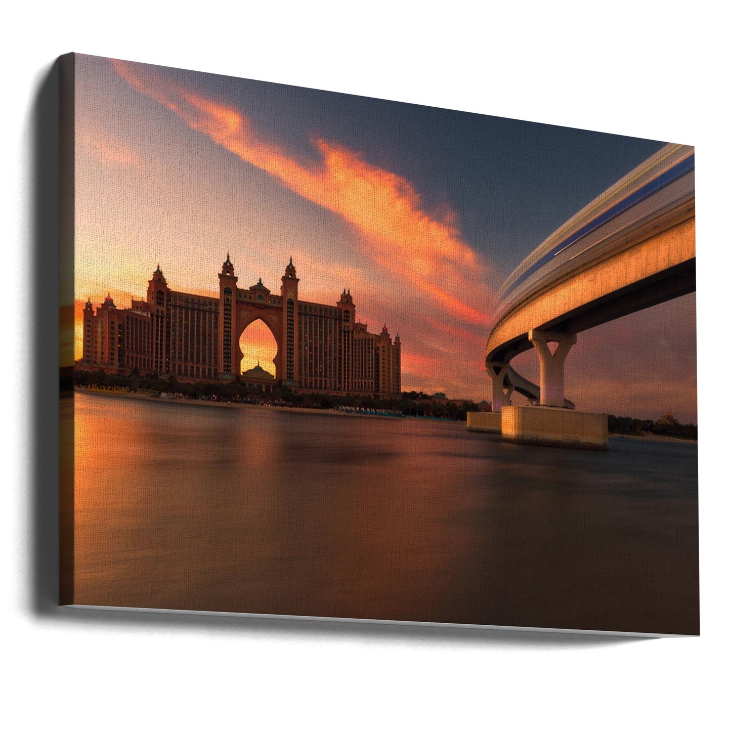 Atlantis solnedgång | Canvas