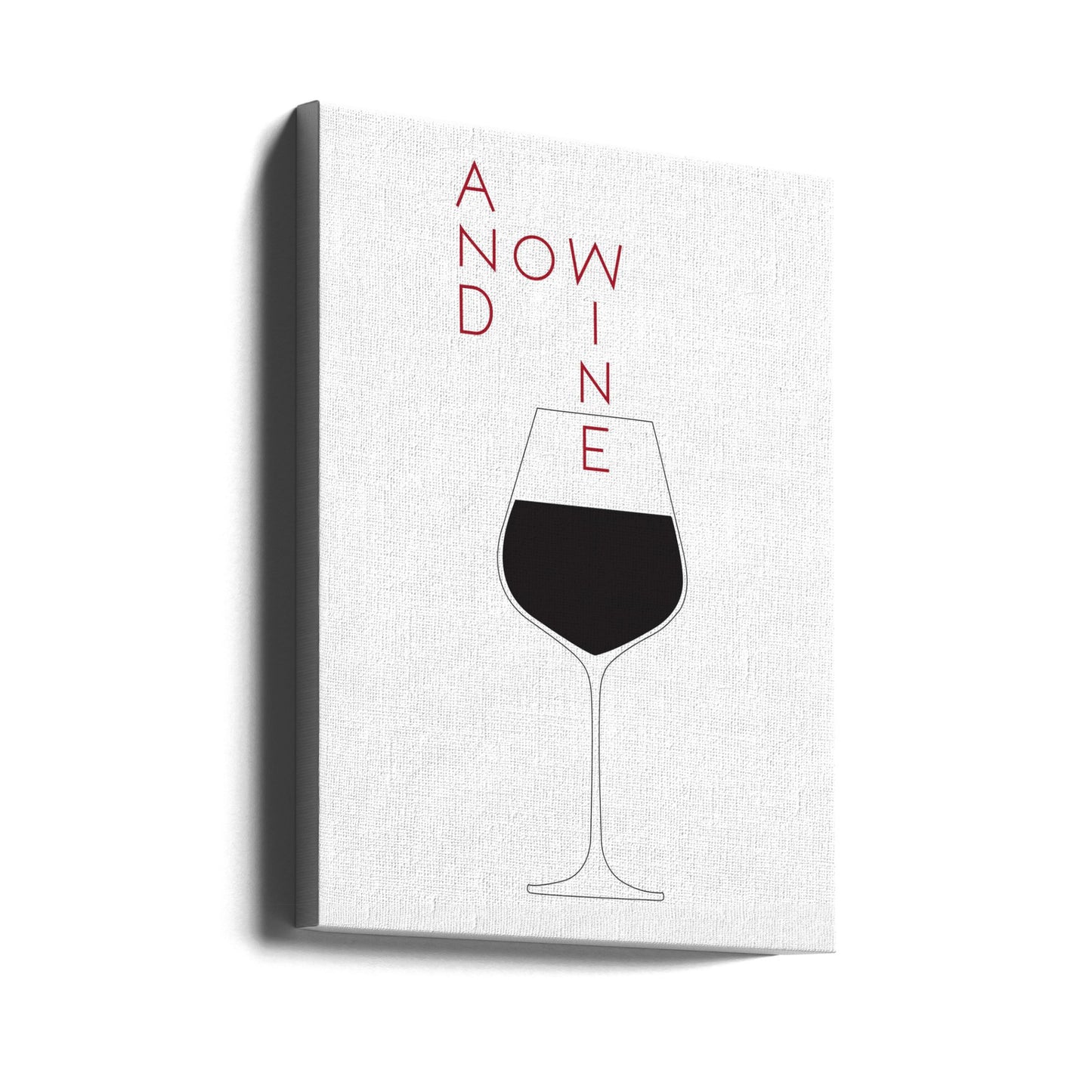 A teraz wino | Wydruki na łótnie