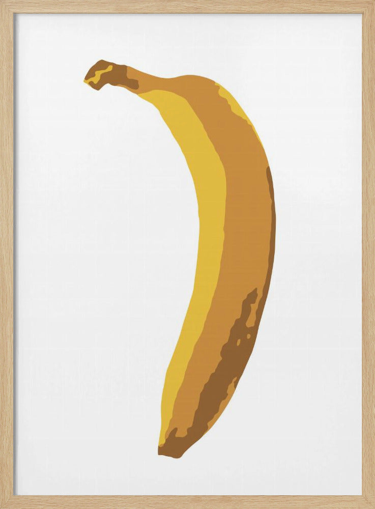 Banane simple | Posters - Affiche Artistique