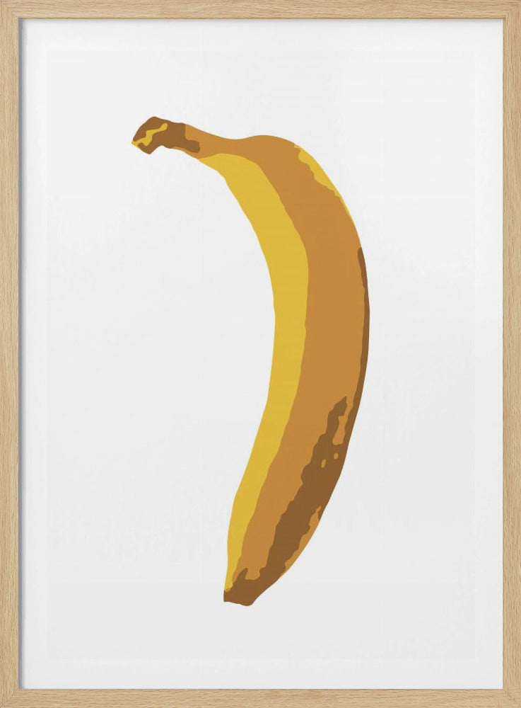 Banane simple | Posters - Affiche Artistique