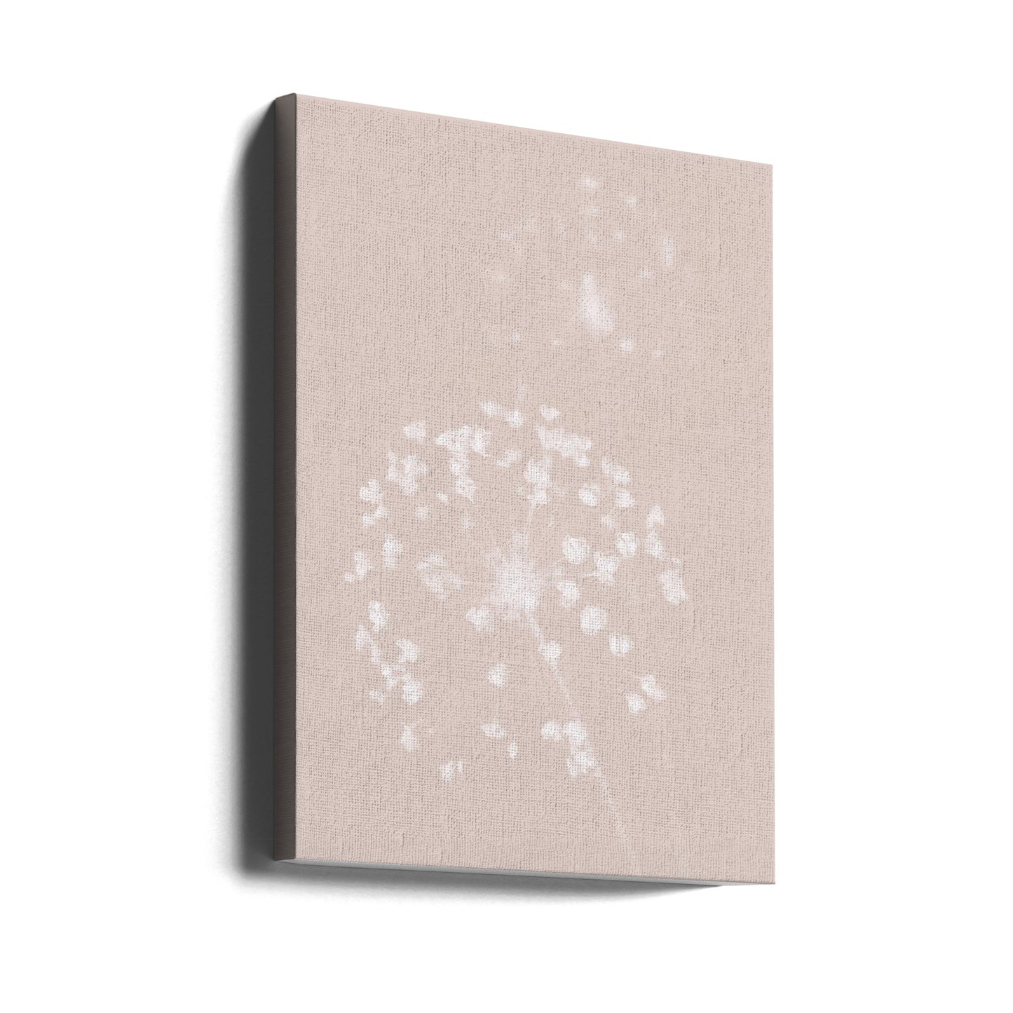 Fleur séchée rose | Tableaux sur Toile