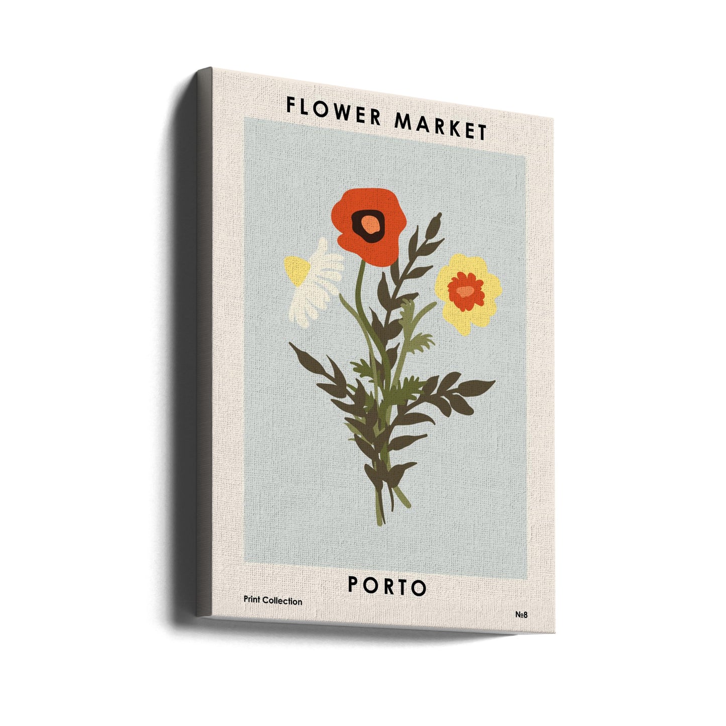 Flower Market Porto | Canvas