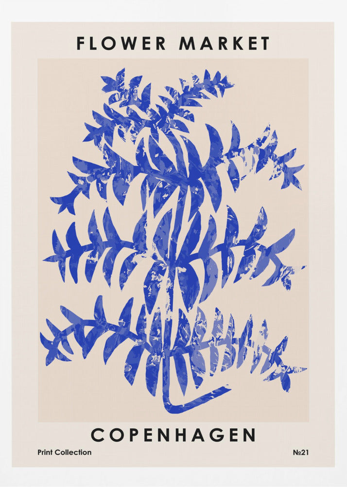 Flower Market. Copenhagen | Poster