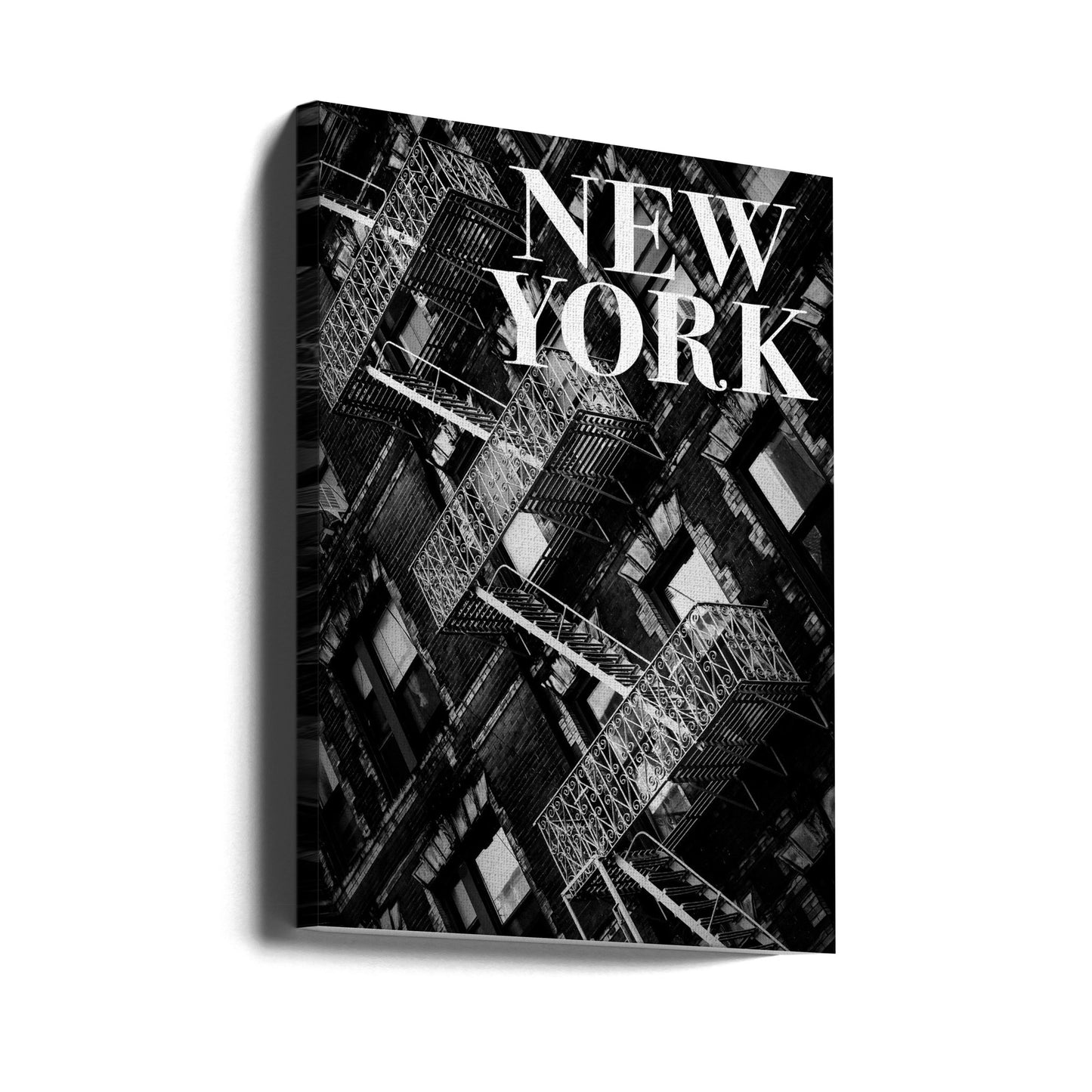 Brandstegar i New York | Canvas