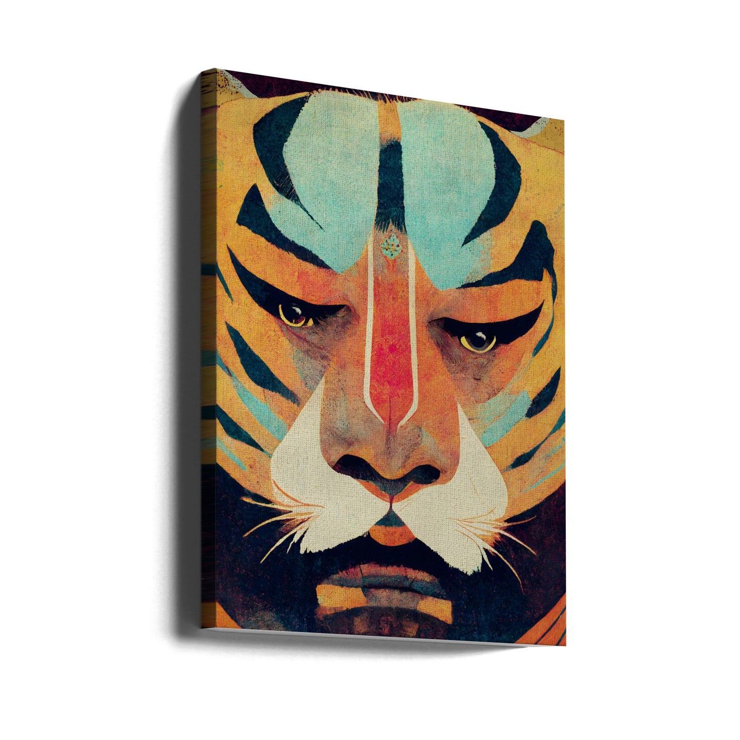 Sterk tiger | Lerretsbilder