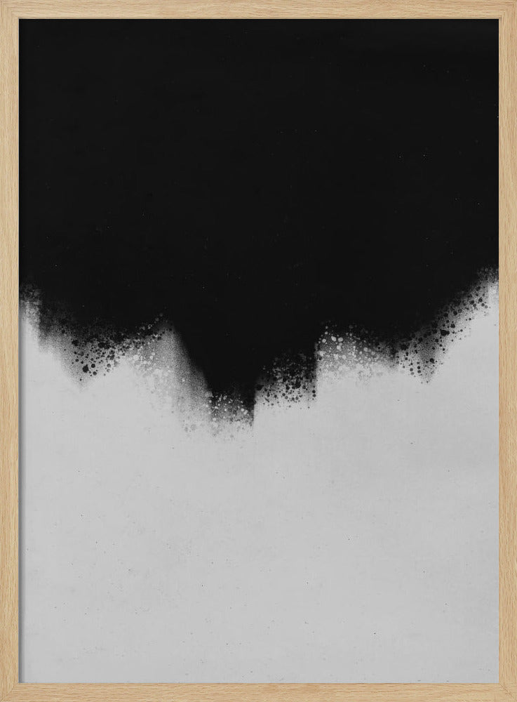 Monochromer Fluss | Poster