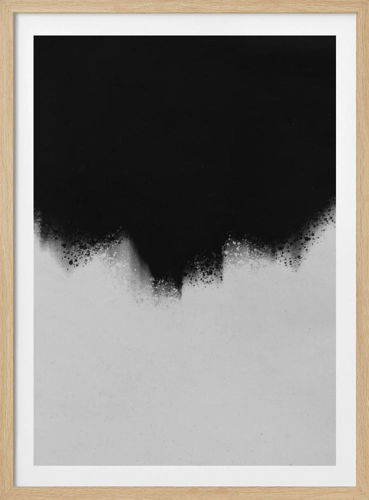 Monochromer Fluss | Poster