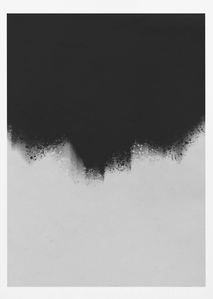 Monochromer Fluss | Poster
