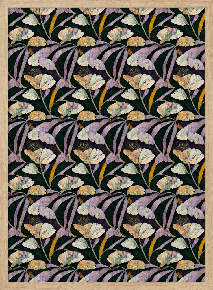 Blommig gobeläng | Poster