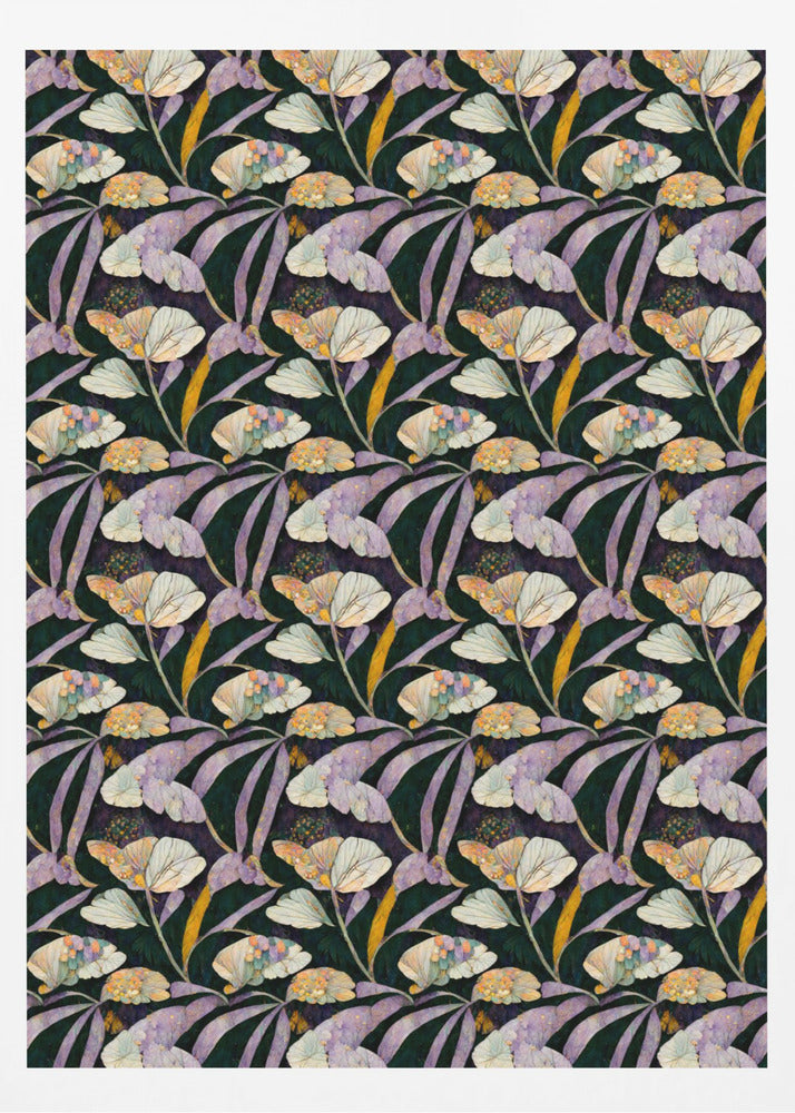 Blommig gobeläng | Poster