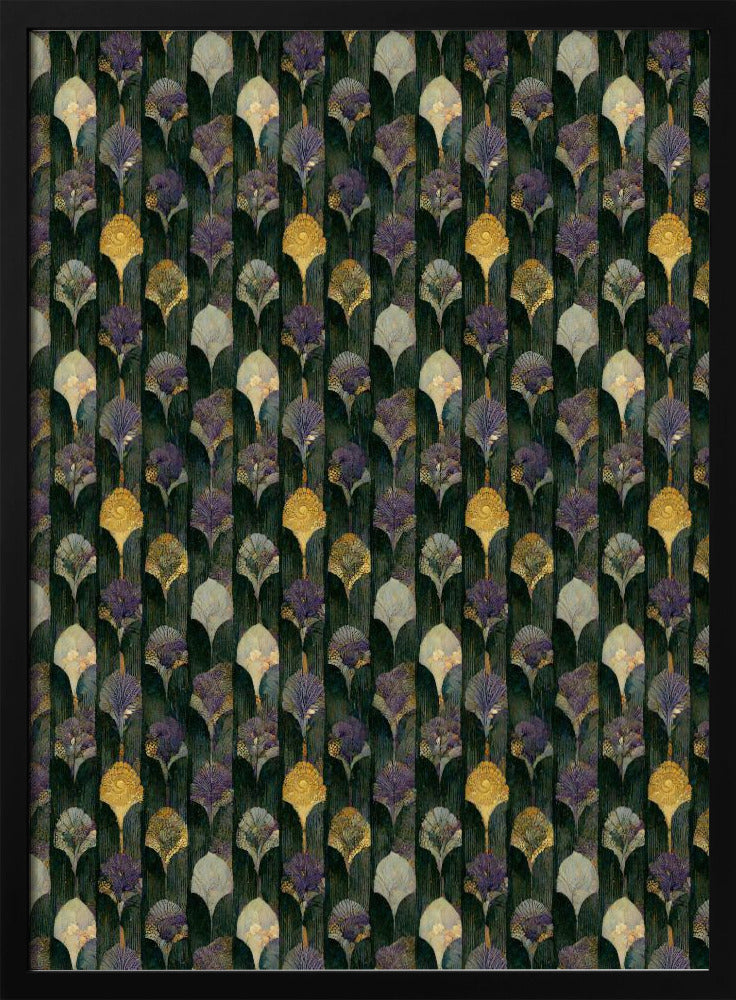 Utsmyckad blomning | Poster