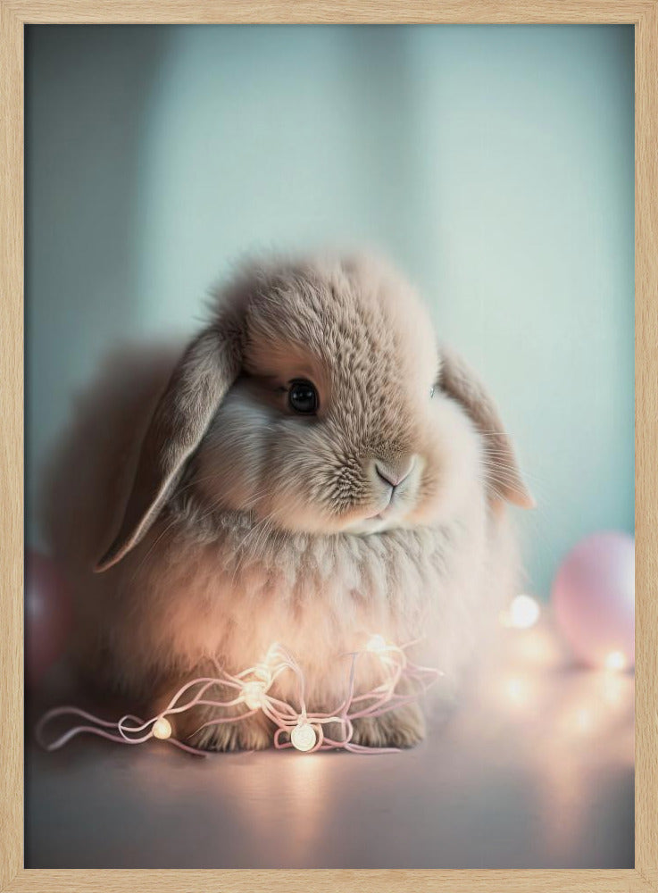 Fluffig glöd | Poster