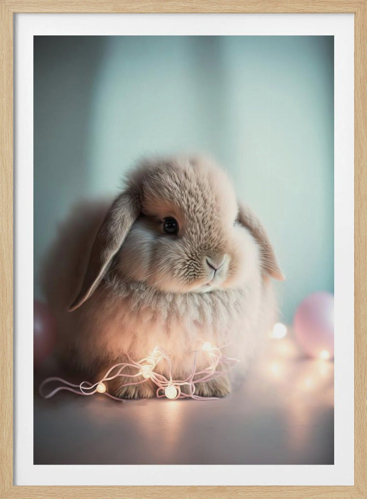 Fluffig glöd | Poster