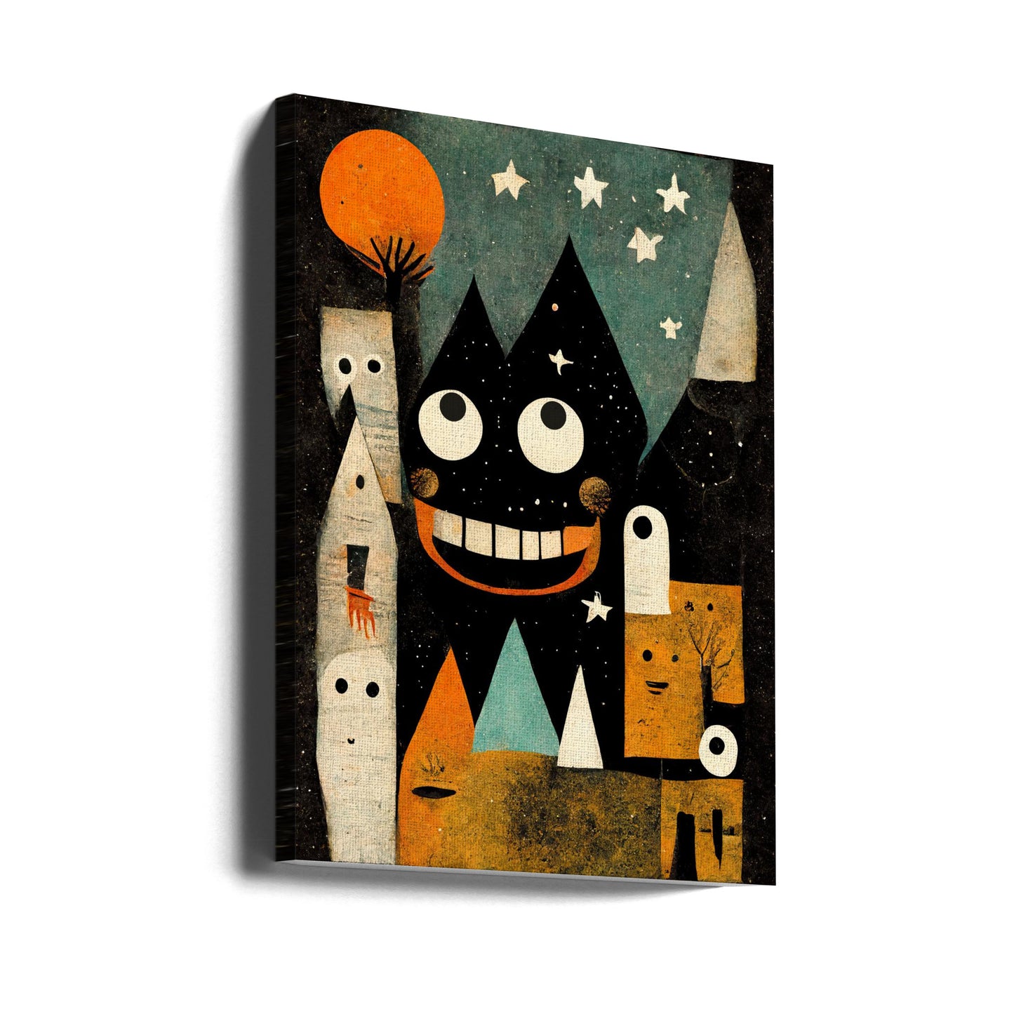 Monsterstad | Canvasprints