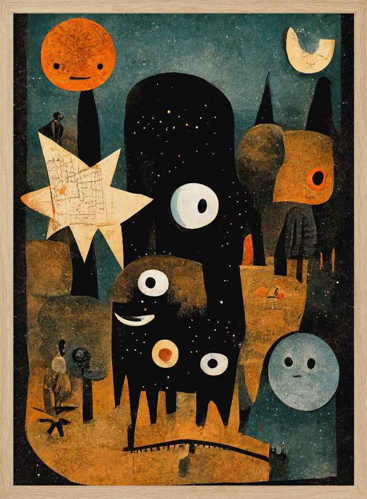 Himmelska varelser | Poster