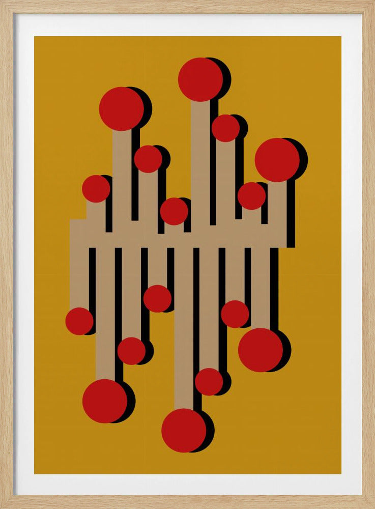 The 1968 Telephonist Mustard | Poster
