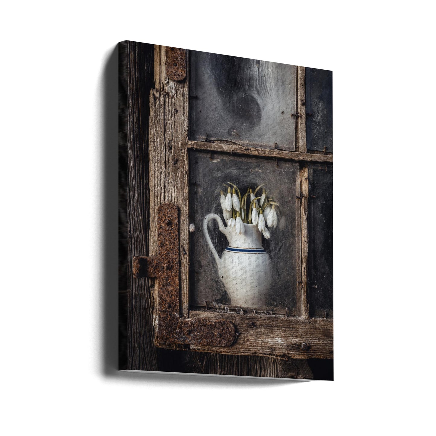 Spring flowers in the window | Canvas