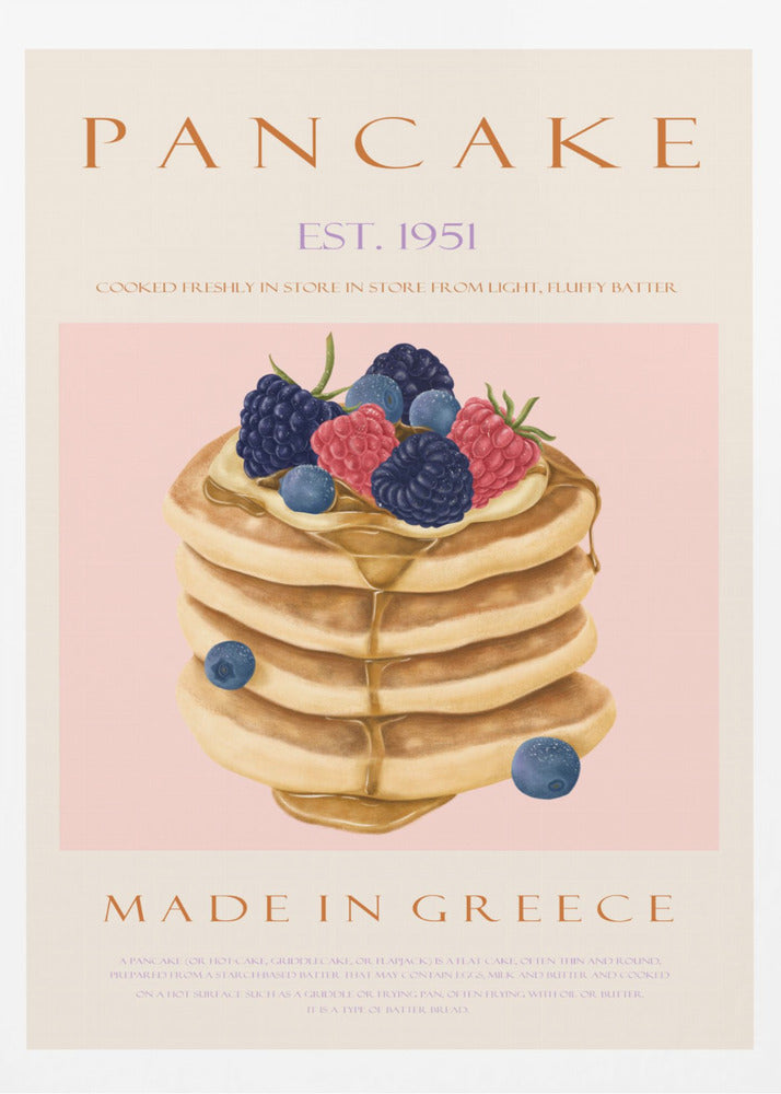 Pancakes Est. 1951 | Poster