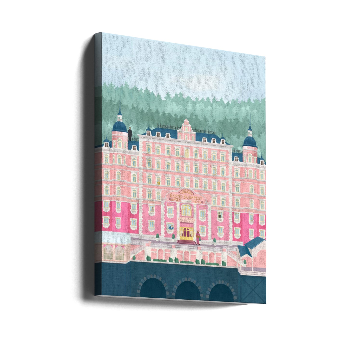Grand Budapest Hotel | Wydruki na łótnie