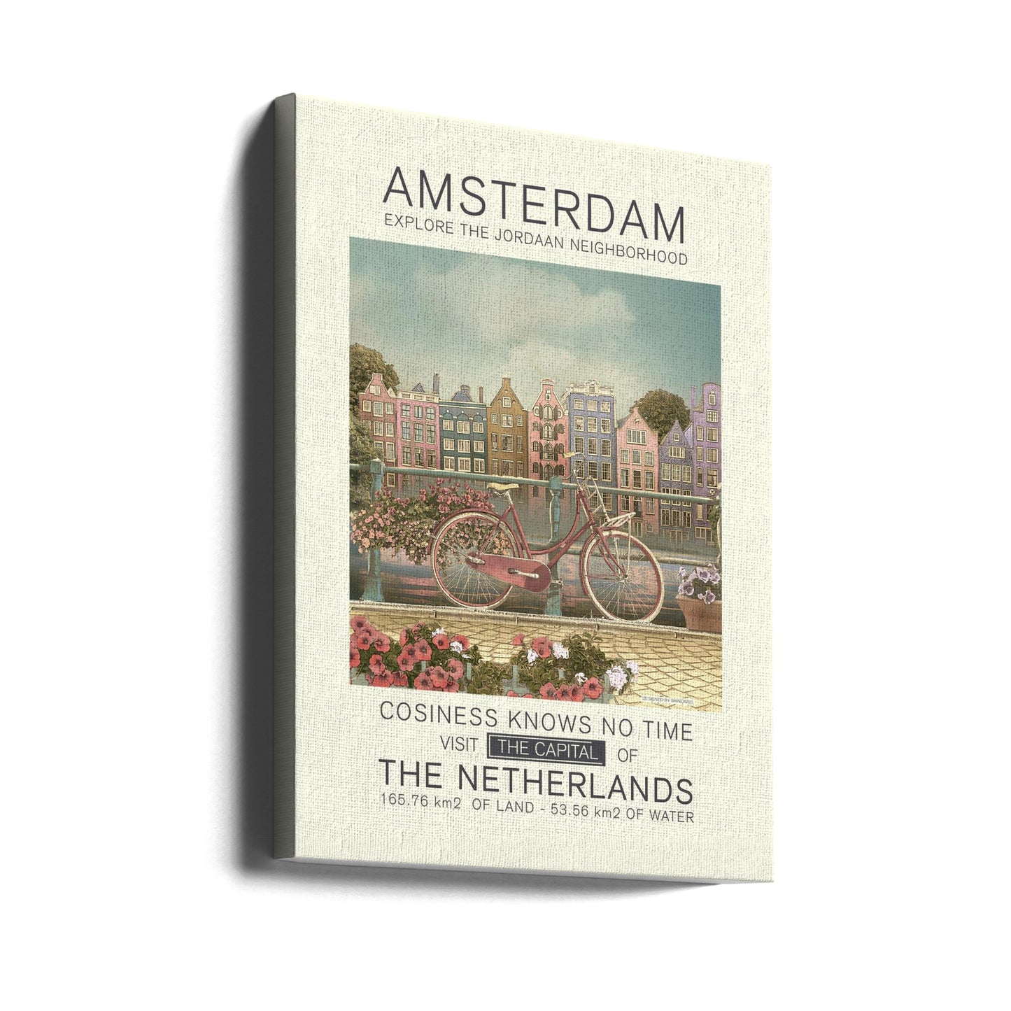 Amsterdamse prent | Canvasprints