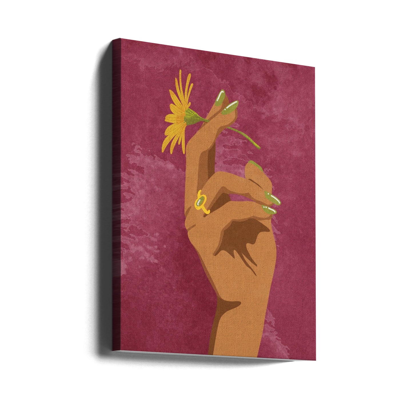 Fleur à fumer | Tableaux sur Toile