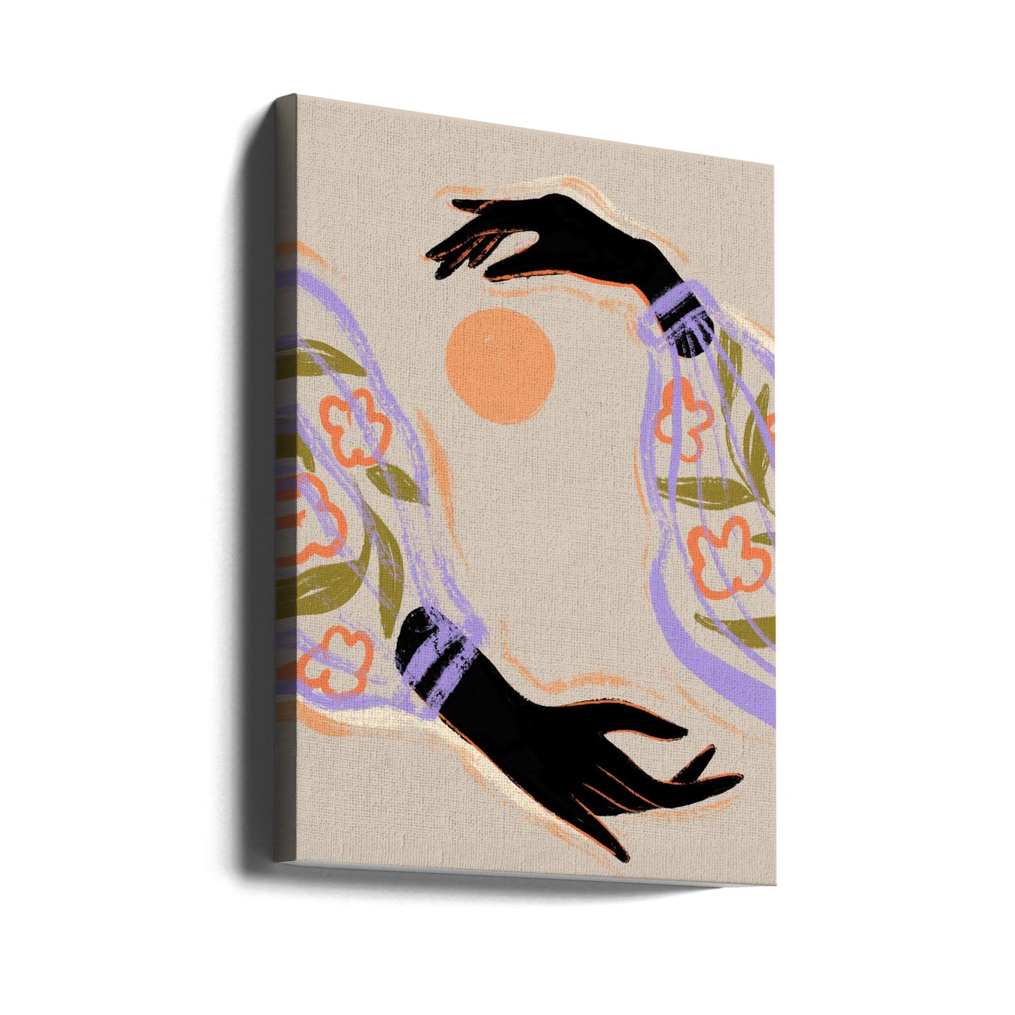 Omfamna solen | Canvas