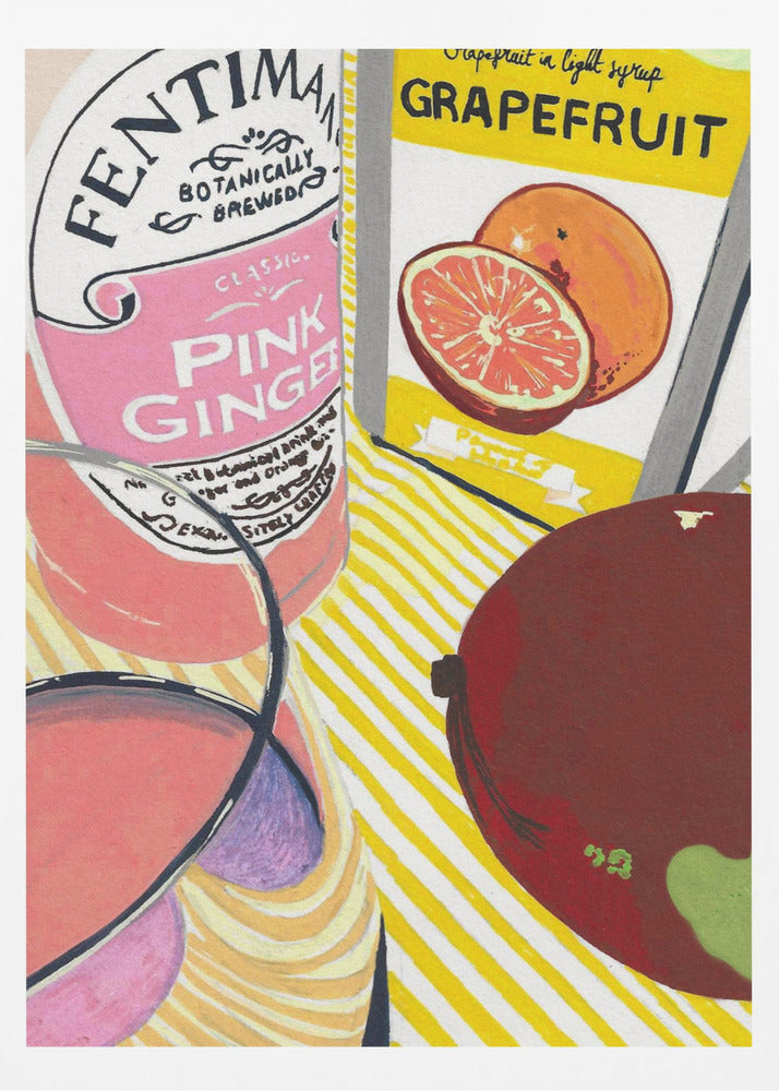 Fentimans Pink Ginger | Poster
