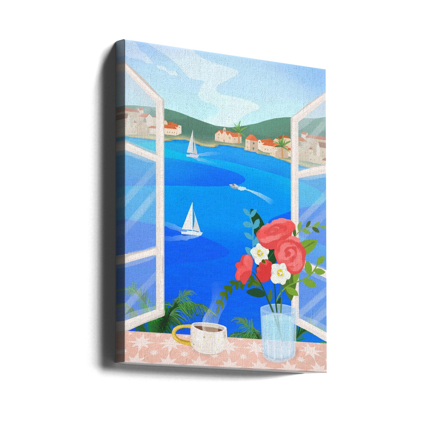 Vista sull'isola | Stampe su Tela