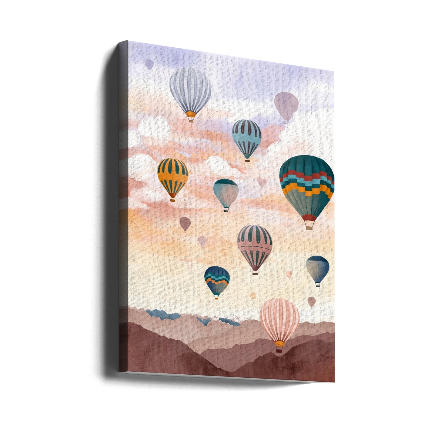 Cielo in mongolfiera | Stampe su Tela