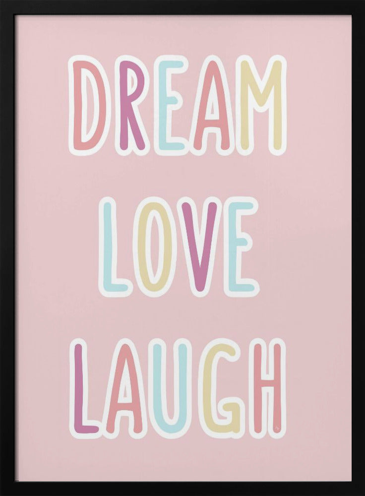 Sogno Amore Risata | Poster - Stampe d’Arte