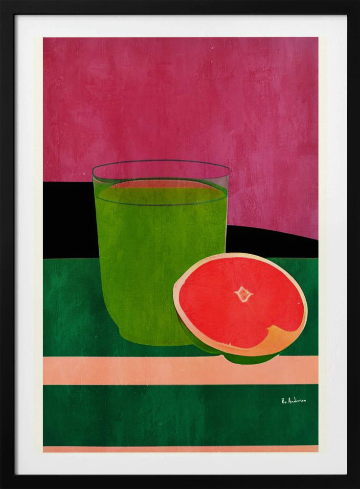 Pink, Little Grapefruit | Poster