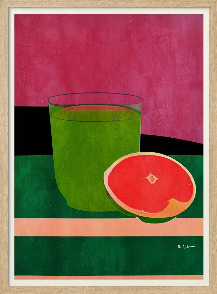 Pink, Little Grapefruit | Poster