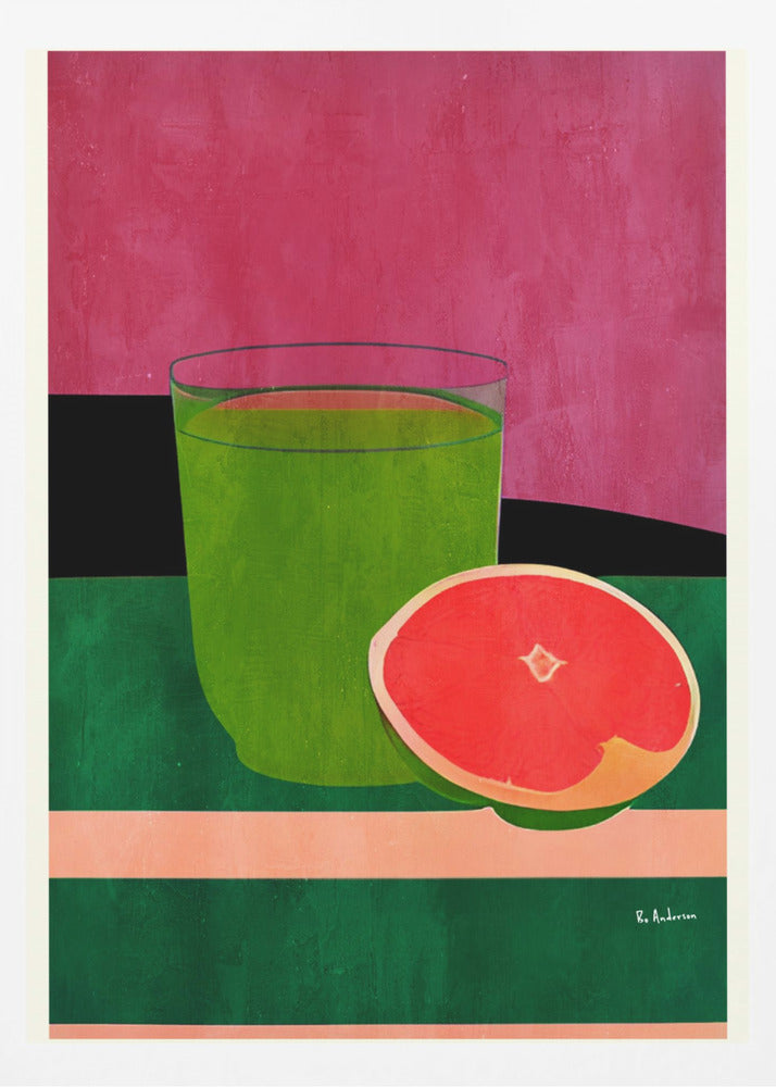 Pink, Little Grapefruit | Poster