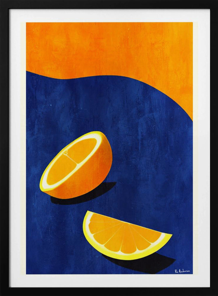 Petit Déjeuner, Deux Oranges | Poster