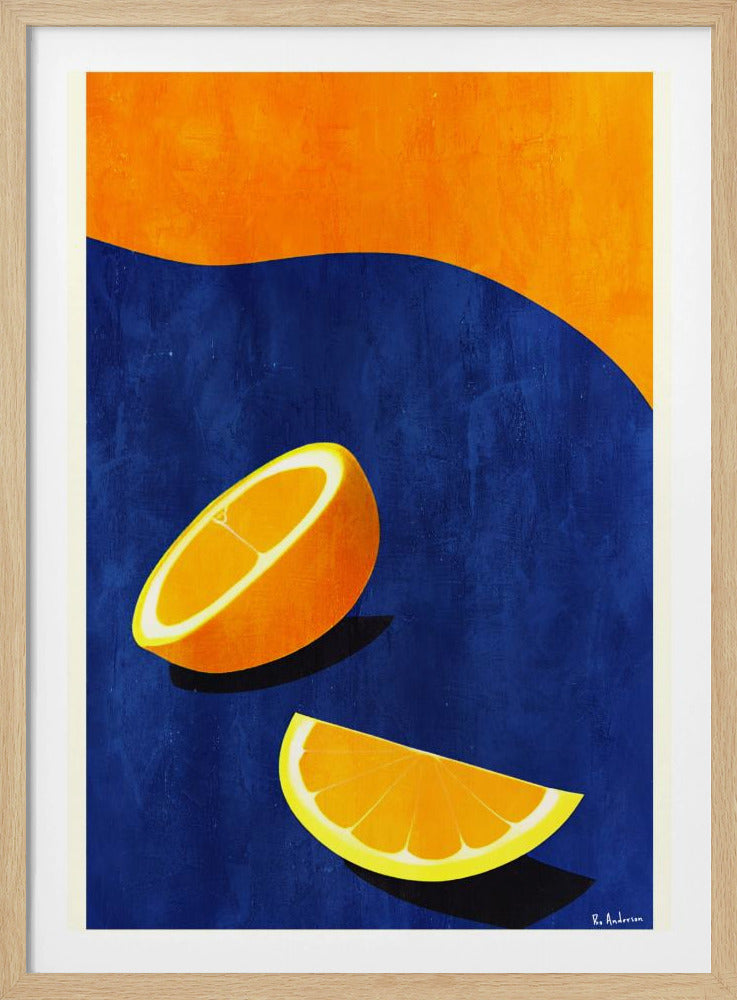Petit Déjeuner, Deux Oranges | Poster