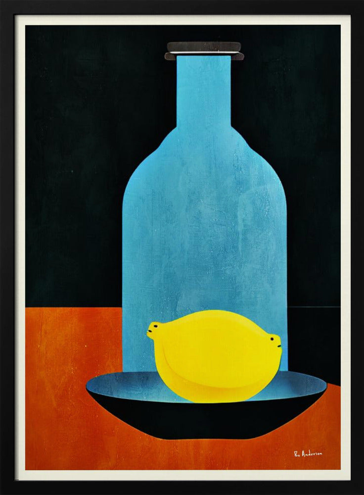 Bottle With (lonesome) Lemon : Skinny Bitch | Poster