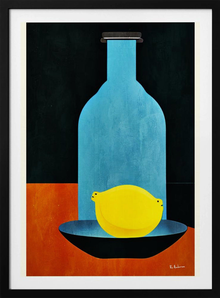 Bottle With (lonesome) Lemon : Skinny Bitch | Poster
