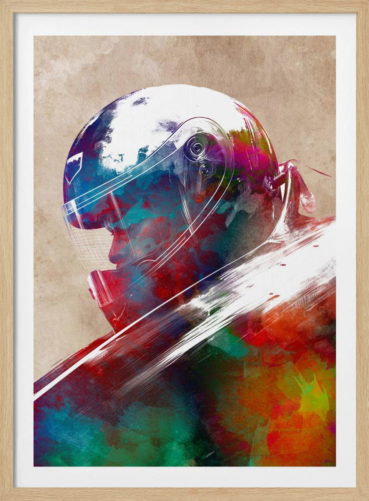 Bobsleigh sport art | Poster