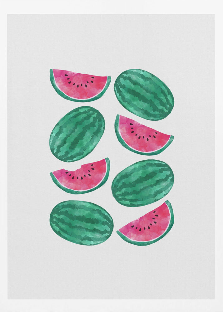 Watermelon Crowd | Poster