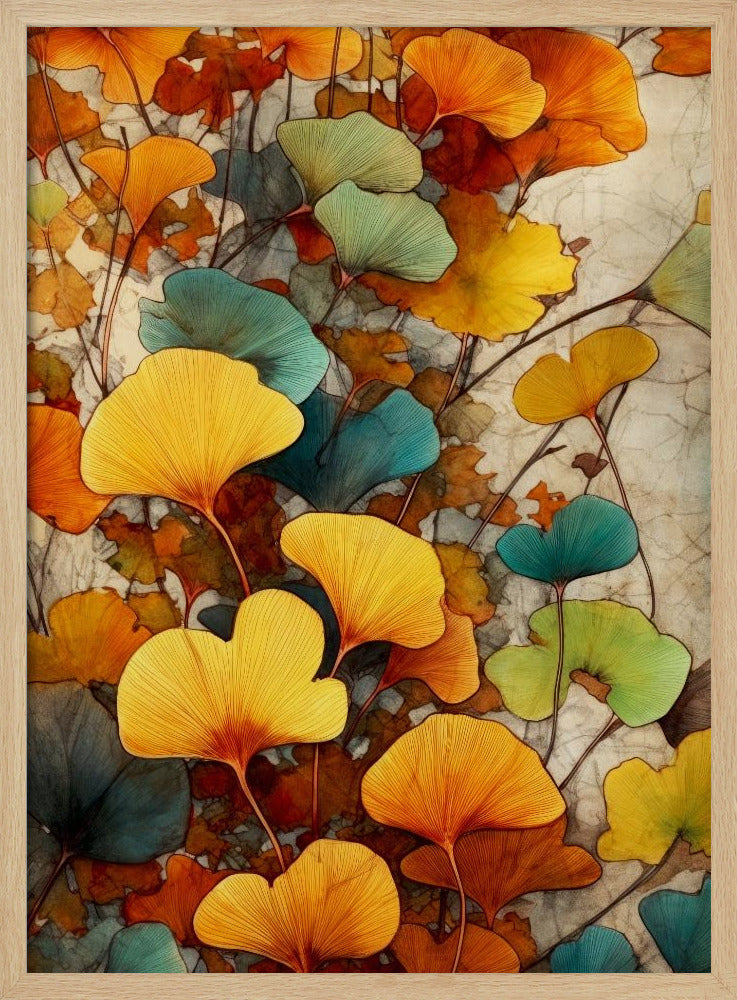 Ginko Biloba leaves 1 | Poster