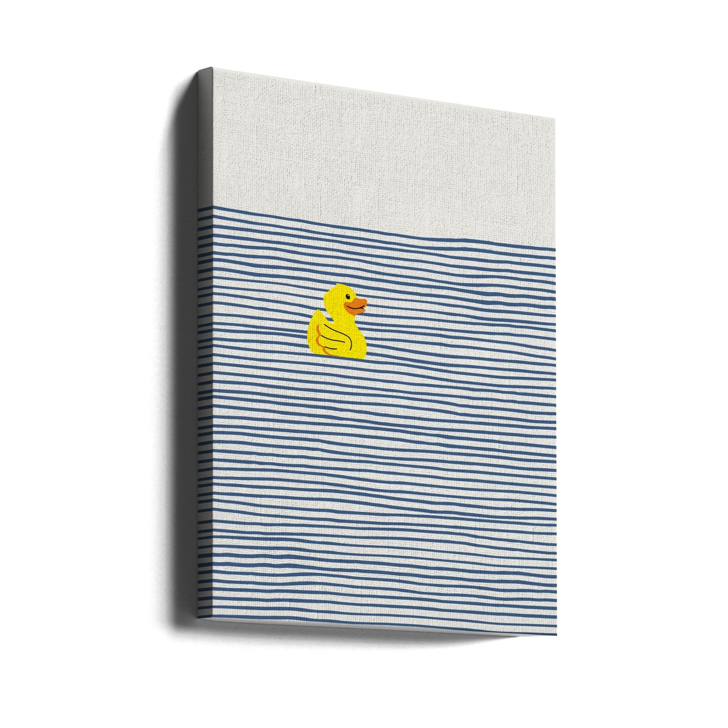Yellow Duck Afloat | Canvas