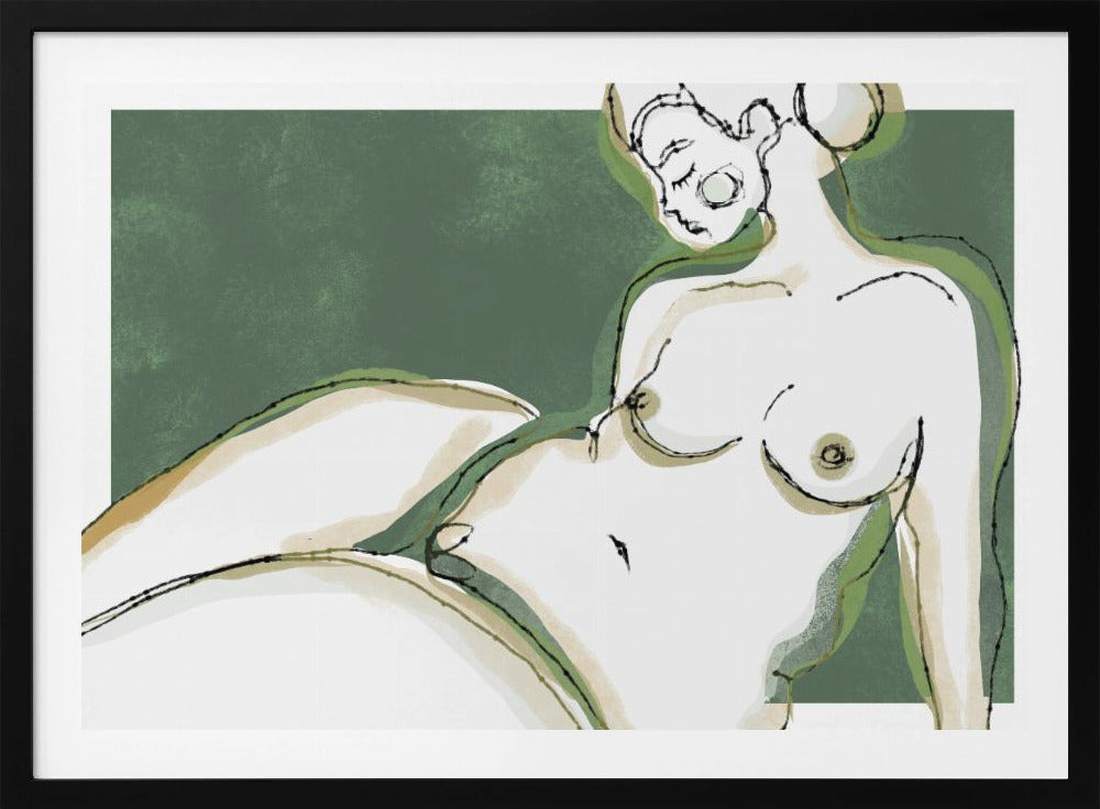 Sensuality (Green Version) | Poster