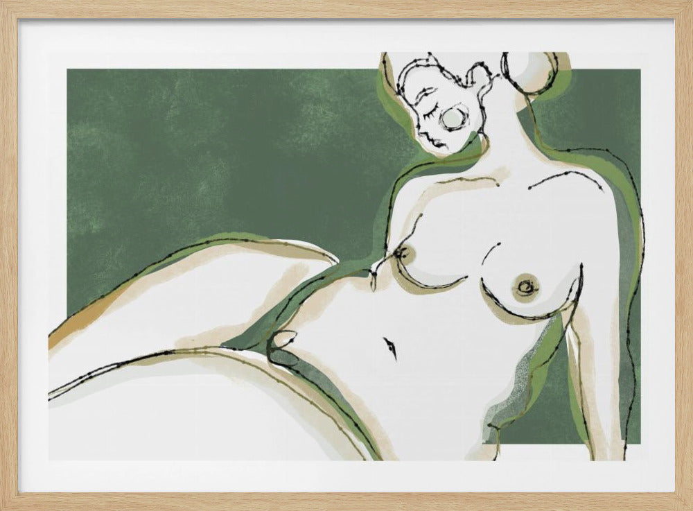 Sensuality (Green Version) | Poster