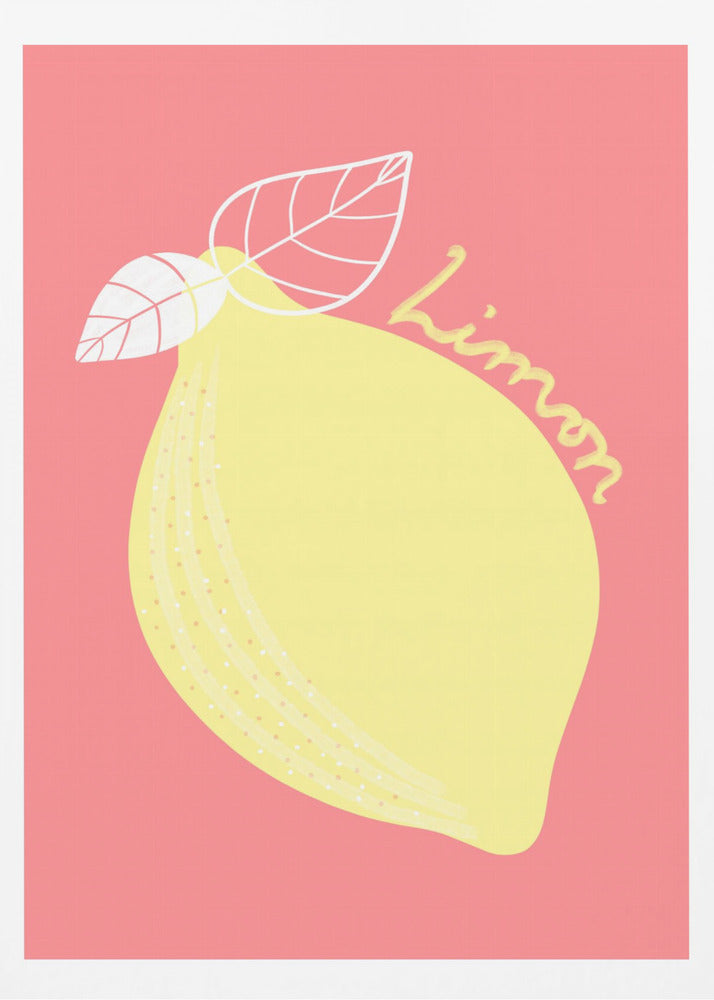 Yellow Citrus Charm | Poster
