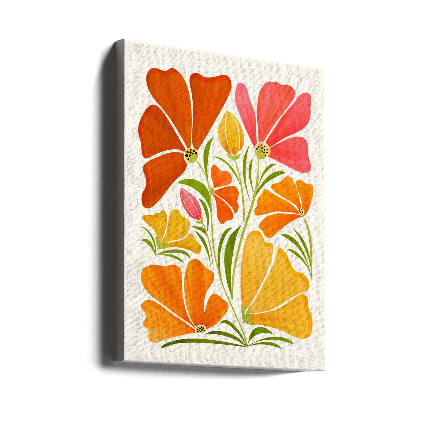 Flores silvestres de primavera | Impresiones en Lienzo